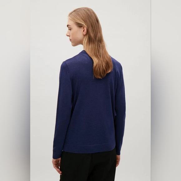 COS Merino Frill Jumper Size S - Picture 4 of 11